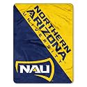 Northwest NCAA Northern Arizona Lumberjacks Unisex-Adult Micro Raschel Throw Blanket, 46" x 60", Halftone