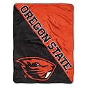 Northwest NCAA Oregon State Beavers Unisex-Adult Micro Raschel Throw Blanket, 46" x 60", Halftone