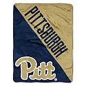 Northwest NCAA Pittsburgh Panthers Unisex-Adult Micro Raschel Throw Blanket, 46" x 60", Halftone