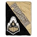 Northwest NCAA Purdue Boilermakers Unisex-Adult Micro Raschel Throw Blanket, 46" x 60", Halftone