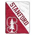 Northwest NCAA Stanford Cardinal Unisex-Adult Micro Raschel Throw Blanket, 46" x 60", Halftone