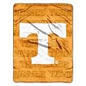 Northwest NCAA Tennessee Volunteers Unisex-Adult Micro Raschel Throw Blanket, 46" x 60", Grunge