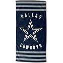 NORTHWEST NFL Dallas Cowboys Unisex-Adult Beach Towel, 30" x 60", Stripes (Pack of 6)