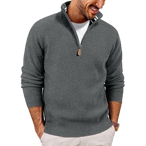 NORTHWIND Men High Neck Zipper Full Sleeve