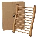 Northwood Sauna - Sauna Backrest - Handmade from Canadian Red Cedar Wood - Ergonomic S-Shape Back Support &amp; Non-Slip Pads