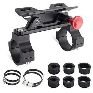 utv fire extinguisher mount kitadjustable aluminum alloy quick release fire extinguisher mounts for 13939 to 23939 roll bar compatible with atv utv polaris rzr sxs ranger camper jeep can-am