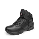 NORTIV 8 Mens Military Tactical Work Boots Side Zip