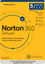 Norton 360 Deluxe 5 PC PC 1 Year Total Security Compatible with Mac, Android, iOS, Windows (Email Delivery - No CD)