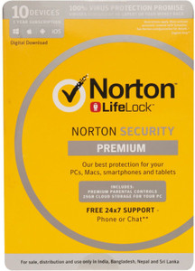 Norton Security Premium 10 User 1 Year
