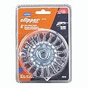 Norton Wire Brush, Clipper 4" Wire Wheel for Angle Grinder, Carbon Steel Metal Brush for Cleaning, Knotted Wire Metal Brush, Pack of 1