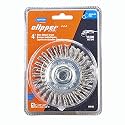 Norton Clipper 4 in. Knotted Wire Wheel Brush Stainless Steel 12500 RPM 1 pc