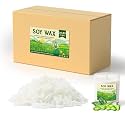 NORVENCE Soy Wax for Candle Making, Natural Soy Wax Flakes 20lb, Premium Candle Wax for DIY Candle Crafting