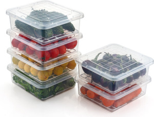 norvium plastic grocery container  - 2000 ml