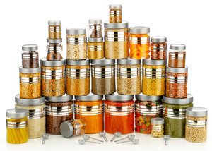 norvium plastic grocery container  - 2000 ml 1200 ml 650 ml 350 ml 250 ml pack of 20 silver