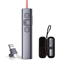 Norwii N95 Presentation Clicker with Red Laser Pointer for Presentations