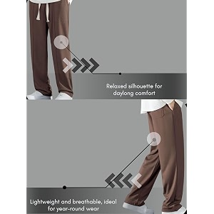 NoseQueen Mens Cargo Trousers Stretchable Formal