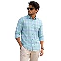 NoseQueen Men39s Checked Cotton Shirt Full