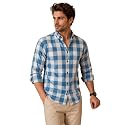NoseQueen Men39s Checked Cotton Shirt Full