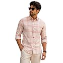 NoseQueen Men39s Checked Cotton Shirt Full