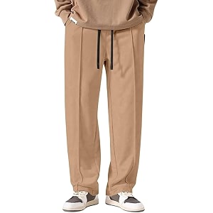 NoseQueen Mens Loose Casual Pants