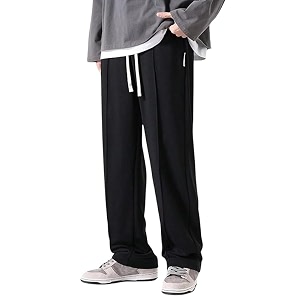 NoseQueen Mens Loose Casual Pants