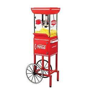 Nostalgia Coca-Cola Popcorn Maker - 48-Inch Vintage