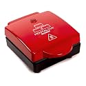 Nostalgia MyMini Personal Electric Griddle, Nonstick Griddle, Red