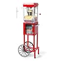 Nostalgia Popcorn Maker Machine - Professional Cart