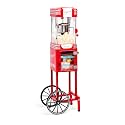 Nostalgia Popcorn Maker Machine - Professional Cart