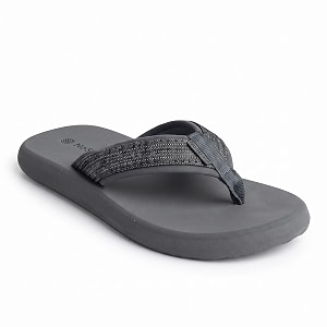 NoStrain Mens Canvas Slippers Flip Flops