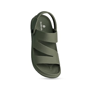 NoStrain Mens Waterproof Sandals with Back Strap