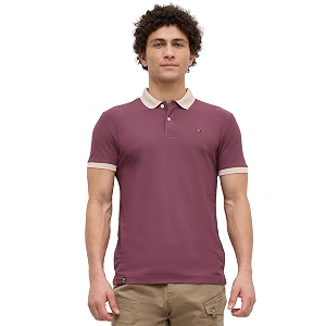 Nostrum Mary Half Sleeve Polo T-Shirt with