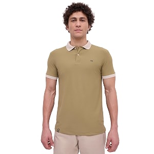 Nostrum Mary Half Sleeve Polo T-Shirt with