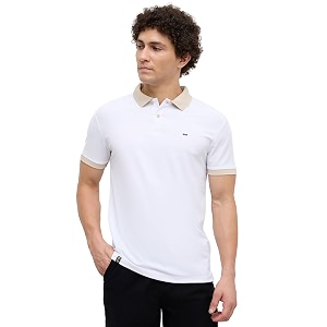 Nostrum Mary Half Sleeve Polo T-Shirt with