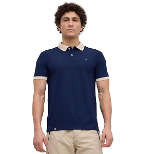 Nostrum Mary Half Sleeve Polo T-Shirt with