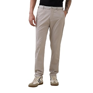 Nostrum Mens Smart-Casual Tapered Trousers for Men