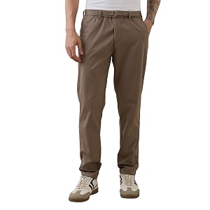 Nostrum Mens Smart-Casual Tapered Trousers for Men