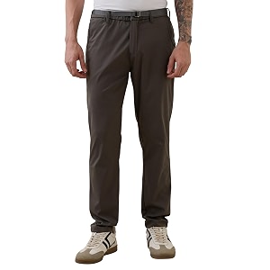 Nostrum Mens Smart-Casual Tapered Trousers for Men