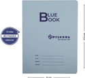 NoteNook Unruled Exam Blue Book Regular Notebook