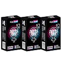 NOTTY BOY Dotted Ribbed Condoms with Delay Lubricant | Extra Time Condom | Multi Textured Design for Extra Pleasure - Pack of 30