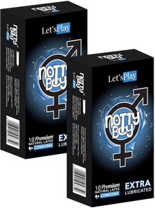 NottyBoy Extra Lube Regular Classic Lubricated Condom