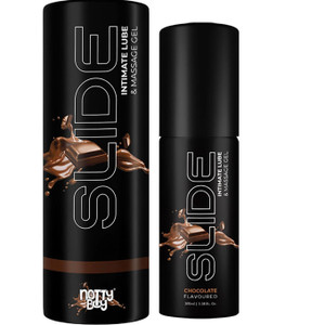 nottyboy chocolate flavour lube water based intimate lubricant lubricant