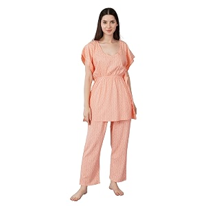 Noty Girls Womens- Night Suit Set