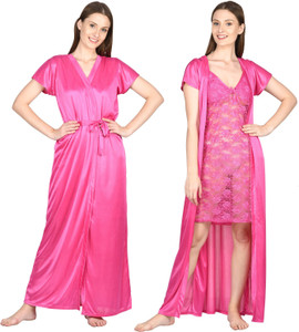 noty women nighty with robe
