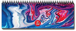 nourish weekly planner regular plannerorganizer ruled 50 pages marble