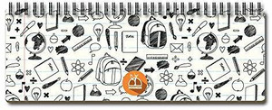 nourish weekly planner regular plannerorganizer ruled 50 pages doodle