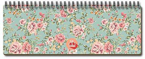 nourish weekly planner regular plannerorganizer ruled 50 pages rose