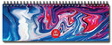 Nourish Weekly Planner Regular Planner/Organizer Ruled 50 Pages (MARBLE)