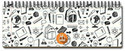 Nourish Weekly Planner Regular Planner/Organizer Ruled 50 Pages (DOODLE)
