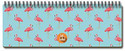 Nourish Weekly Planner Regular Planner/Organizer Ruled 50 Pages (FLAMINGO)